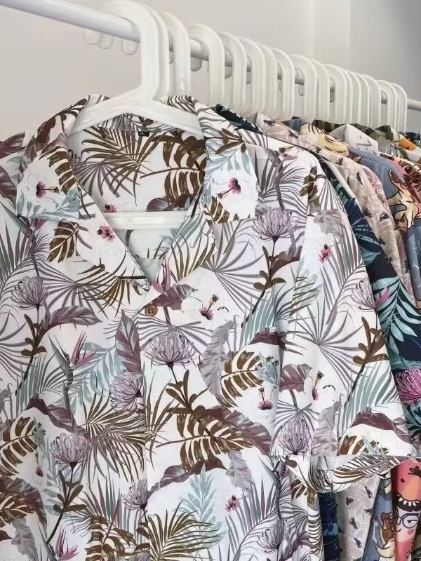 Vintage Hawaiian Floral Shirt - Kemeja Bunga Thailand Vintage Lengan Pendek