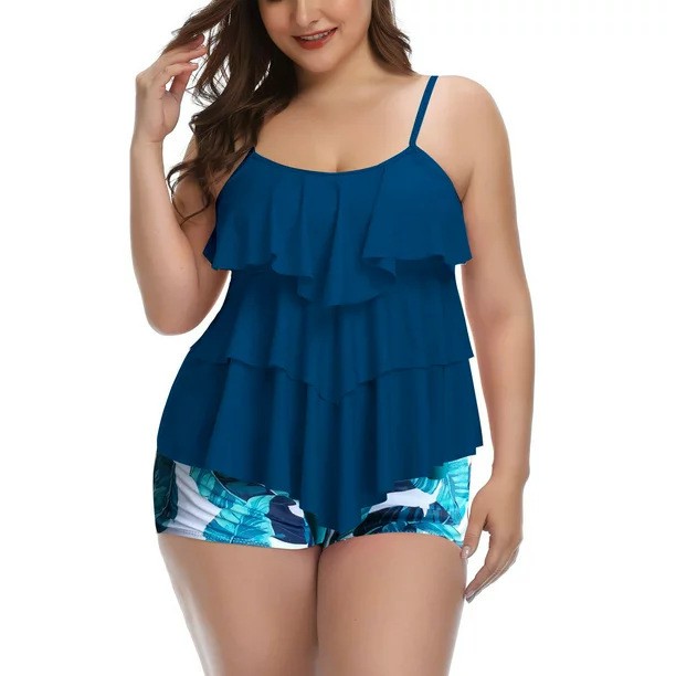 Shorts - Pakaian Renang Wanita Bikini Ukuran Besar