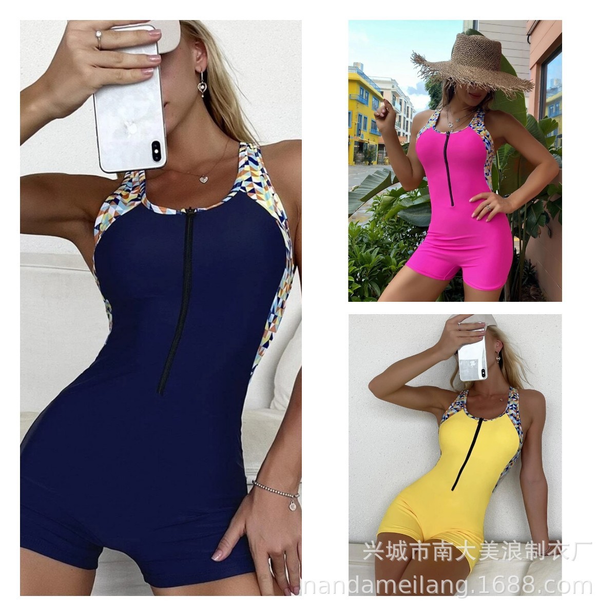 Shorts - Baju Renang Wanita Pengontrol Perut Warna