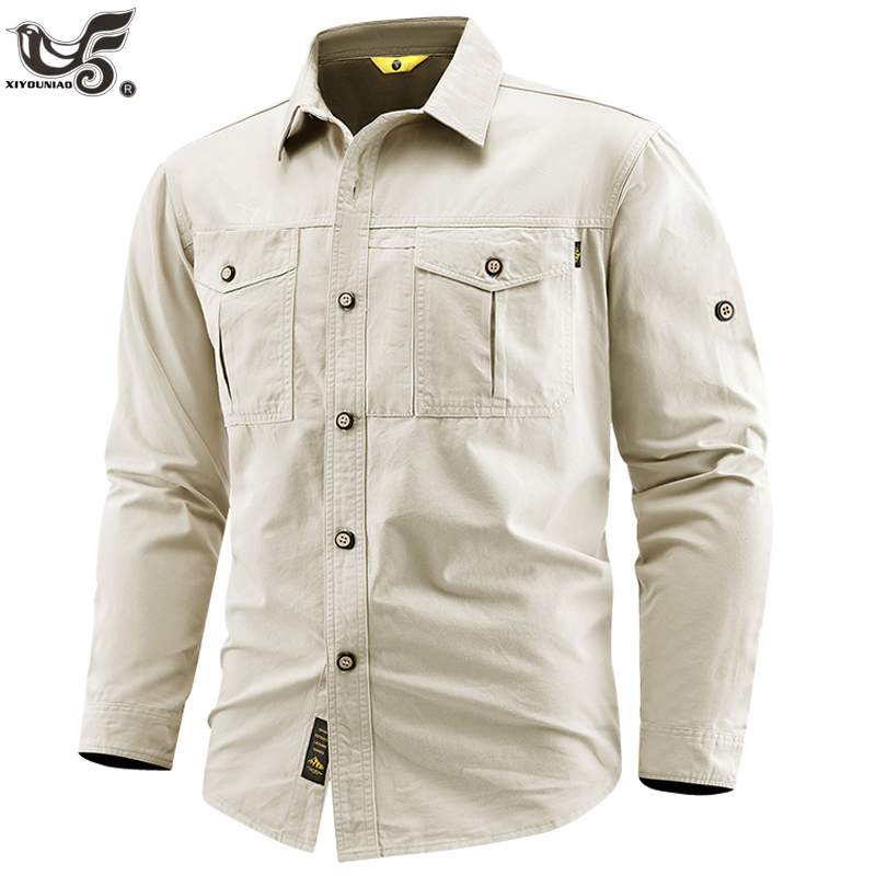 Kemeja Militer Bisnis Pria Tak - Tactical Military Shirt Cargo ulasan dan harga