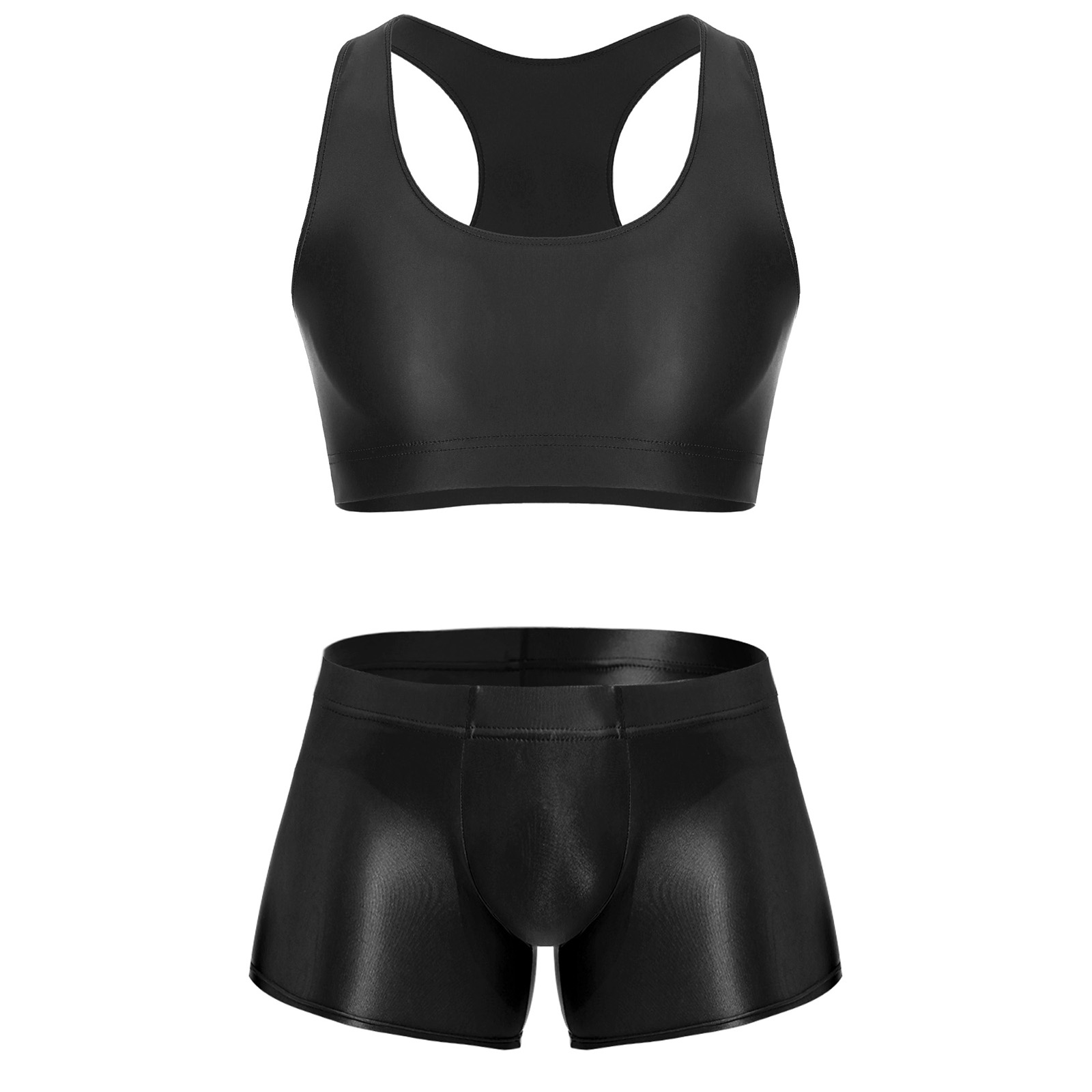 Pakaian Fitness Pria Berkilau  - Underwear ulasan dan harga