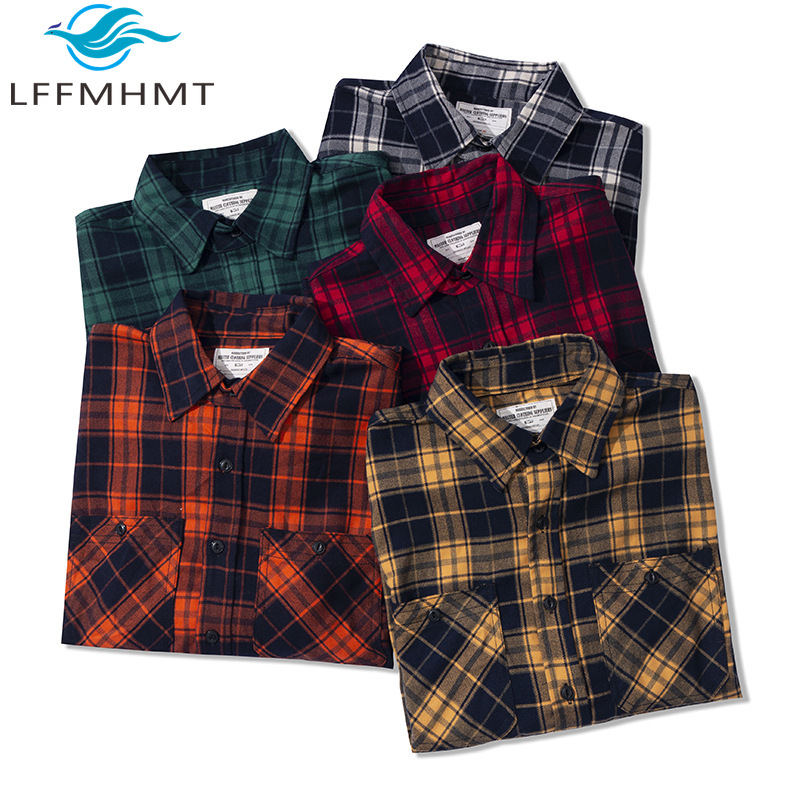 Kemeja Flanel Klasik Pria Musi - Flannel Plaid Shirt Heavy Weight ulasan dan harga