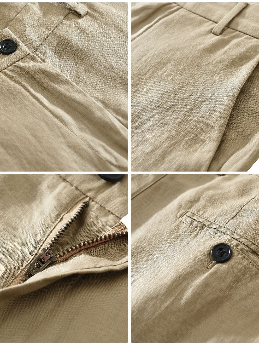 Setelan Kasual Lengan Pendek L - Mens Linen Shirt Long Sleeve ulasan dan harga