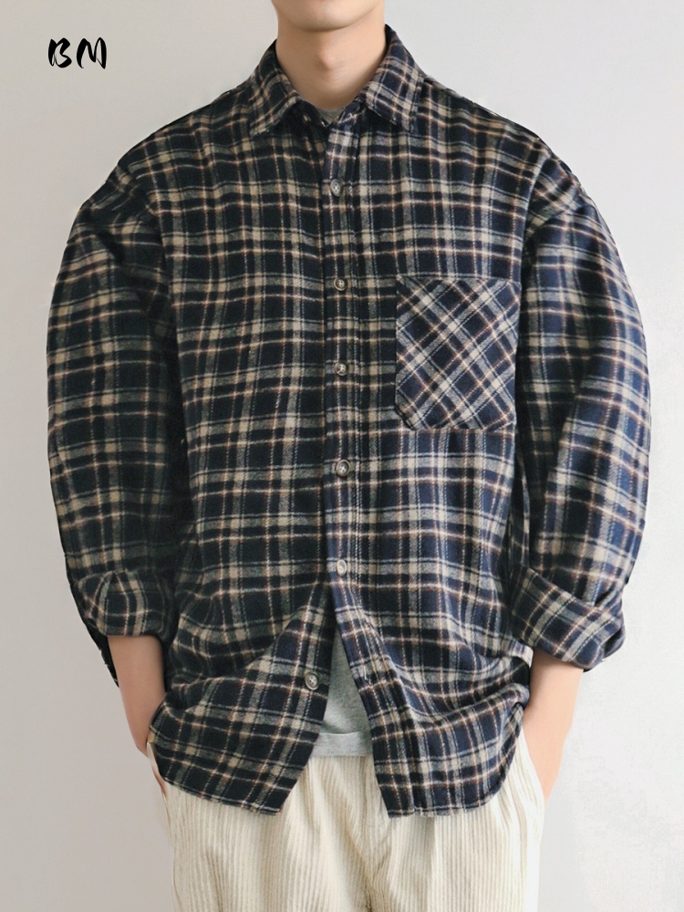 ‌ Kemeja Flanel Kelas Berat Vi - Flannel Plaid Shirt Heavy Weight ulasan dan harga