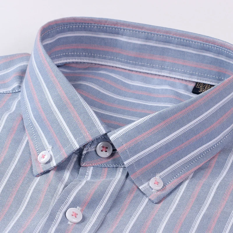 Kemeja Pria Lengan Panjang Kas - Oxford Cotton Casual Shirt Business ulasan dan harga