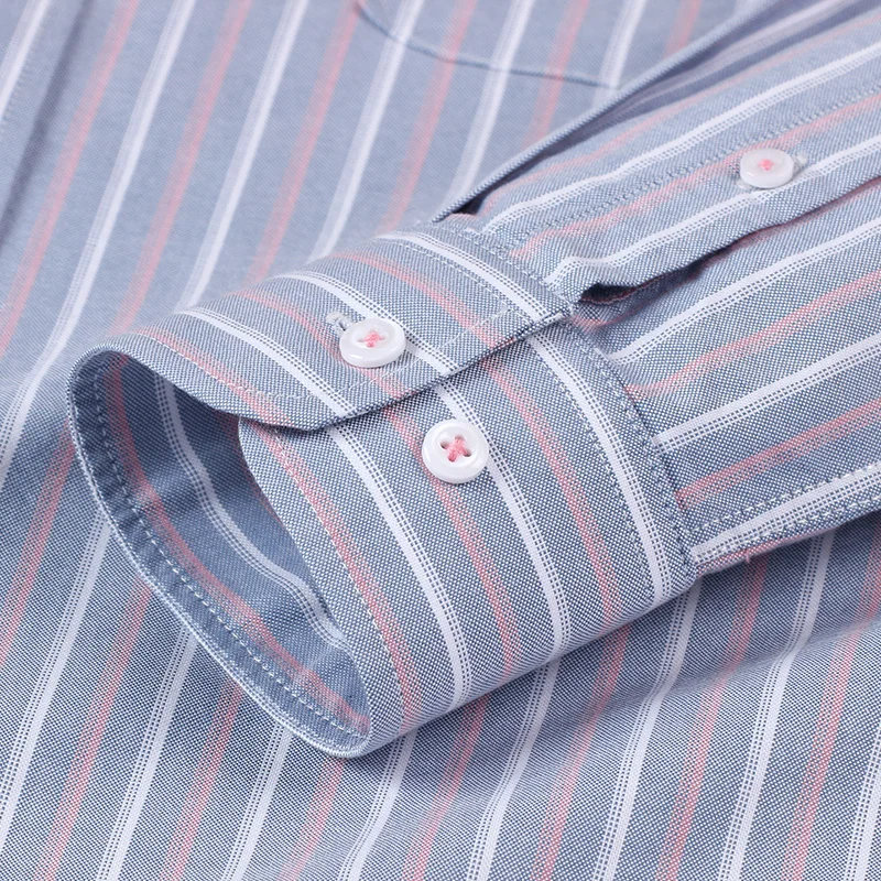 Kemeja Pria Lengan Panjang Kas - Oxford Cotton Casual Shirt Business ulasan dan harga