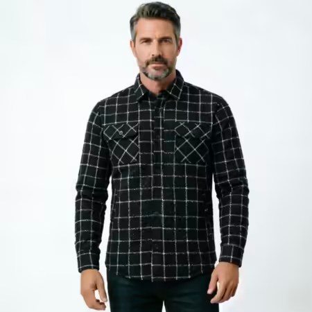 Kemeja Flanel Taktis Amikaji P - Flannel Plaid Shirt Heavy Weight ulasan dan harga