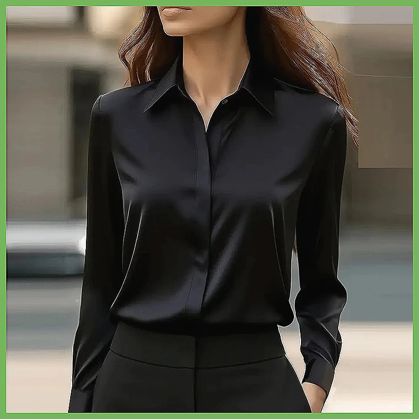 Blus Kantor Wanita Terbaru Len - Shirts ulasan dan harga
