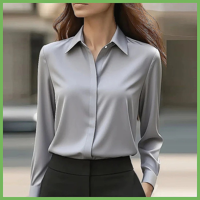 Blus Kantor Wanita Terbaru Len - Shirts ulasan dan harga