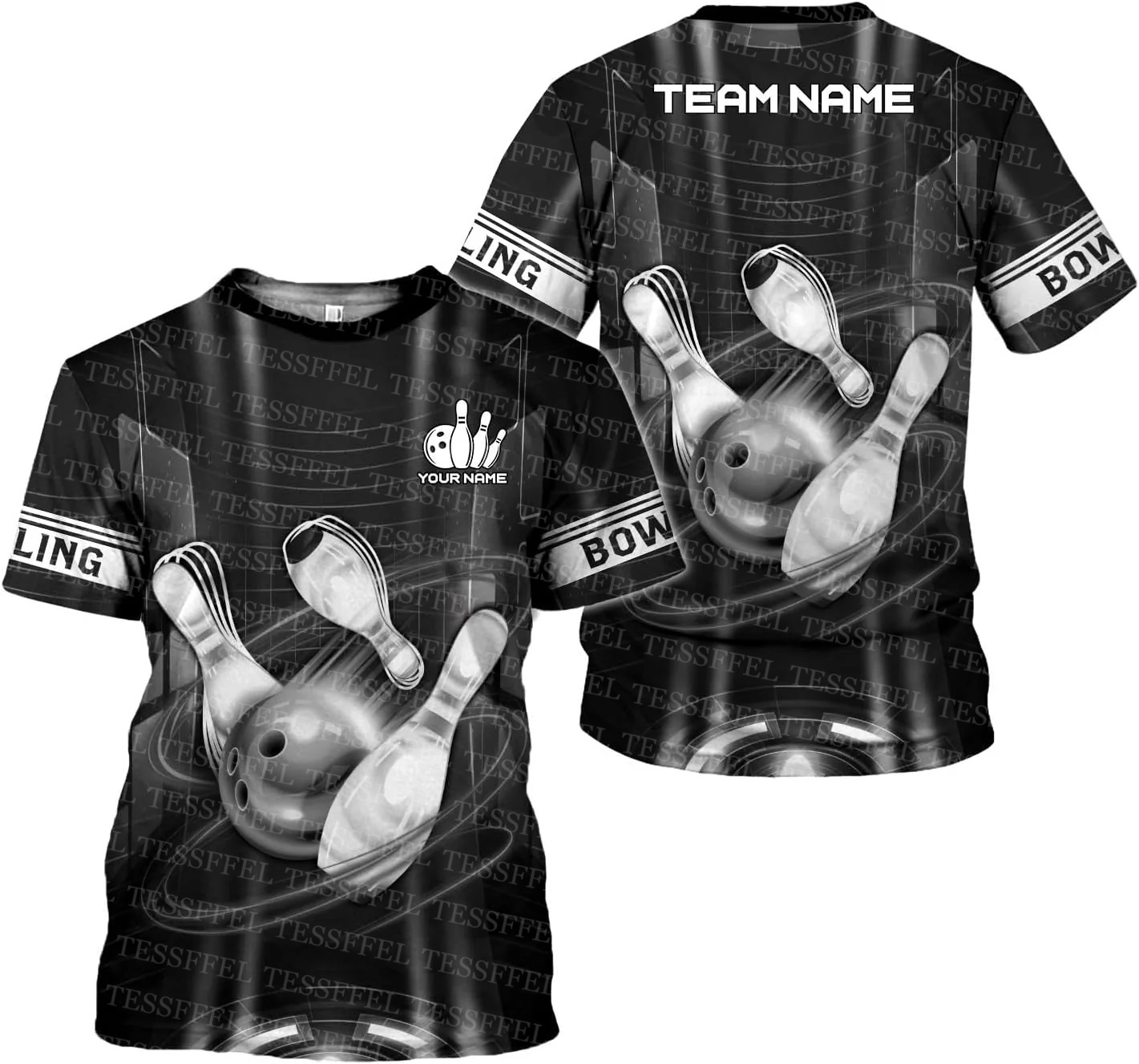 Nama Kustom Grafiti Api Serang - Short Sleeve Bowling Shirt Retro ulasan dan harga