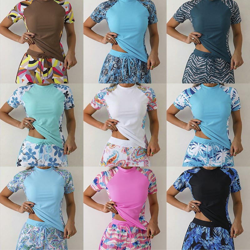 Tankini Wanita dengan Celana P - Shorts ulasan dan harga